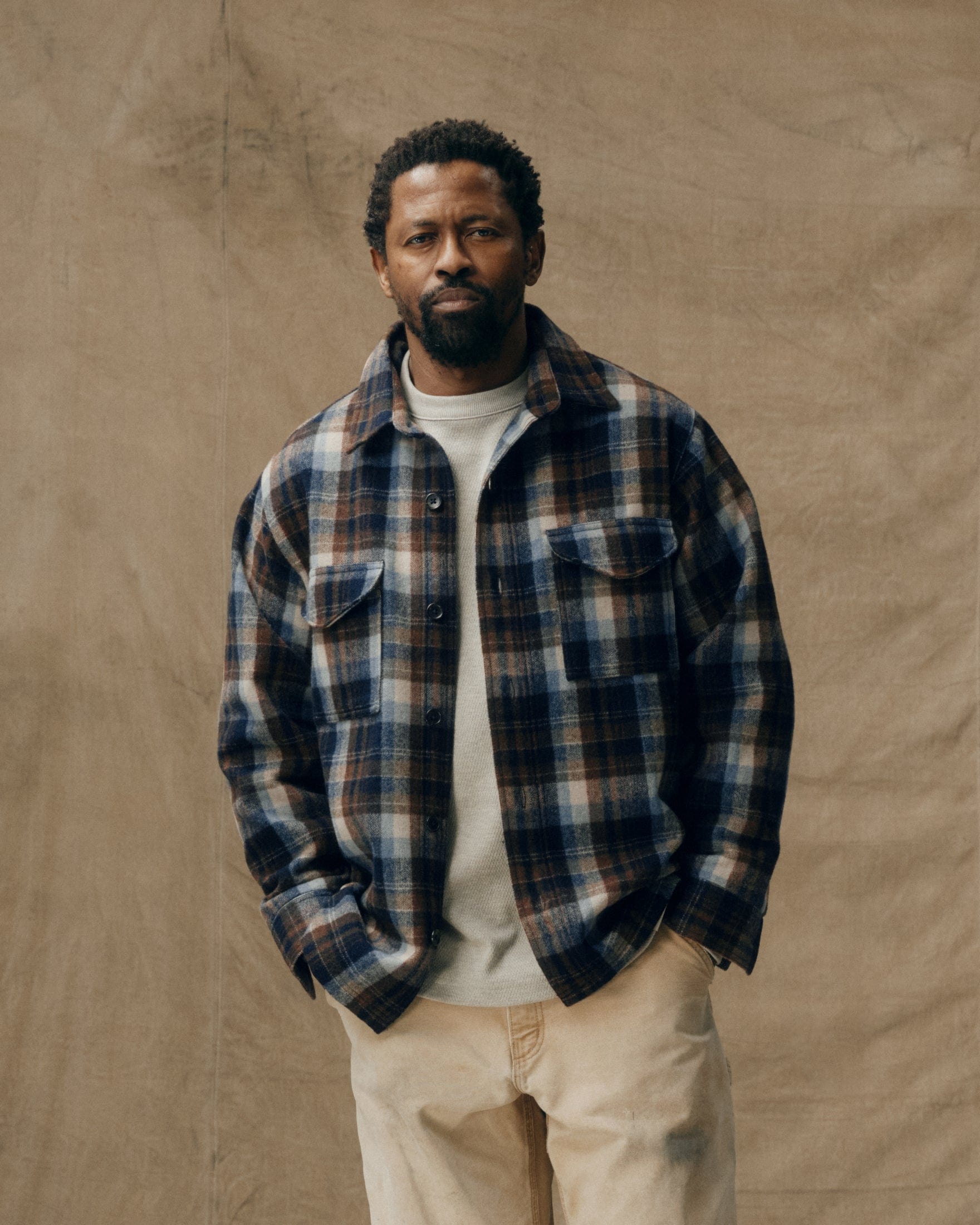 Filson Flannels & Overshirts brown / light blue multi plaid / S Wool Jac-shirt