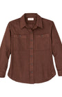 Filson Flannels & Overshirts CHESTNUT HEATHER / XS The Women's Rangeland Flannel Shirt
