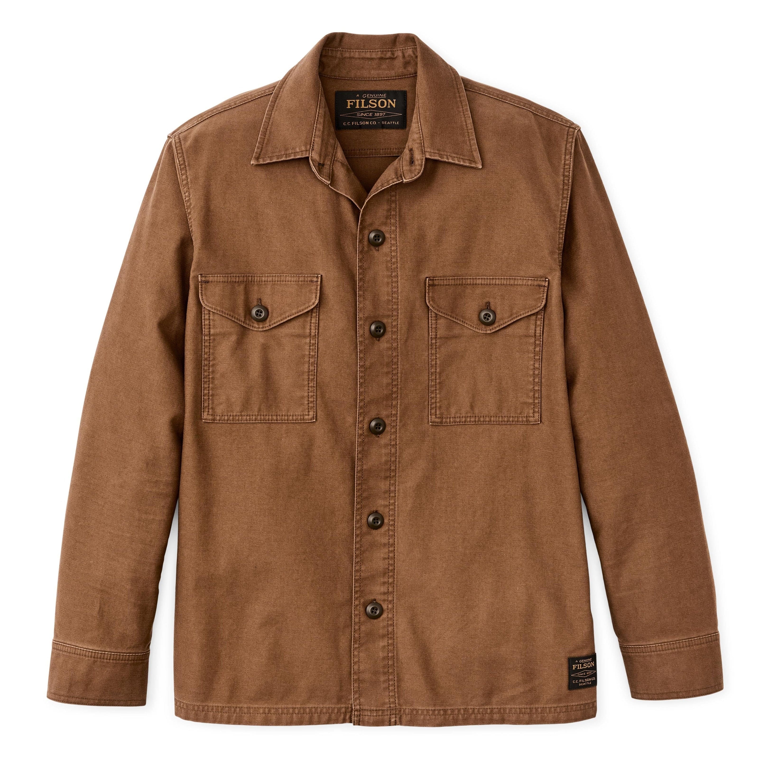 Filson Flannels & Overshirts LABRADOR BROWN / M Clarkston Jac-shirt