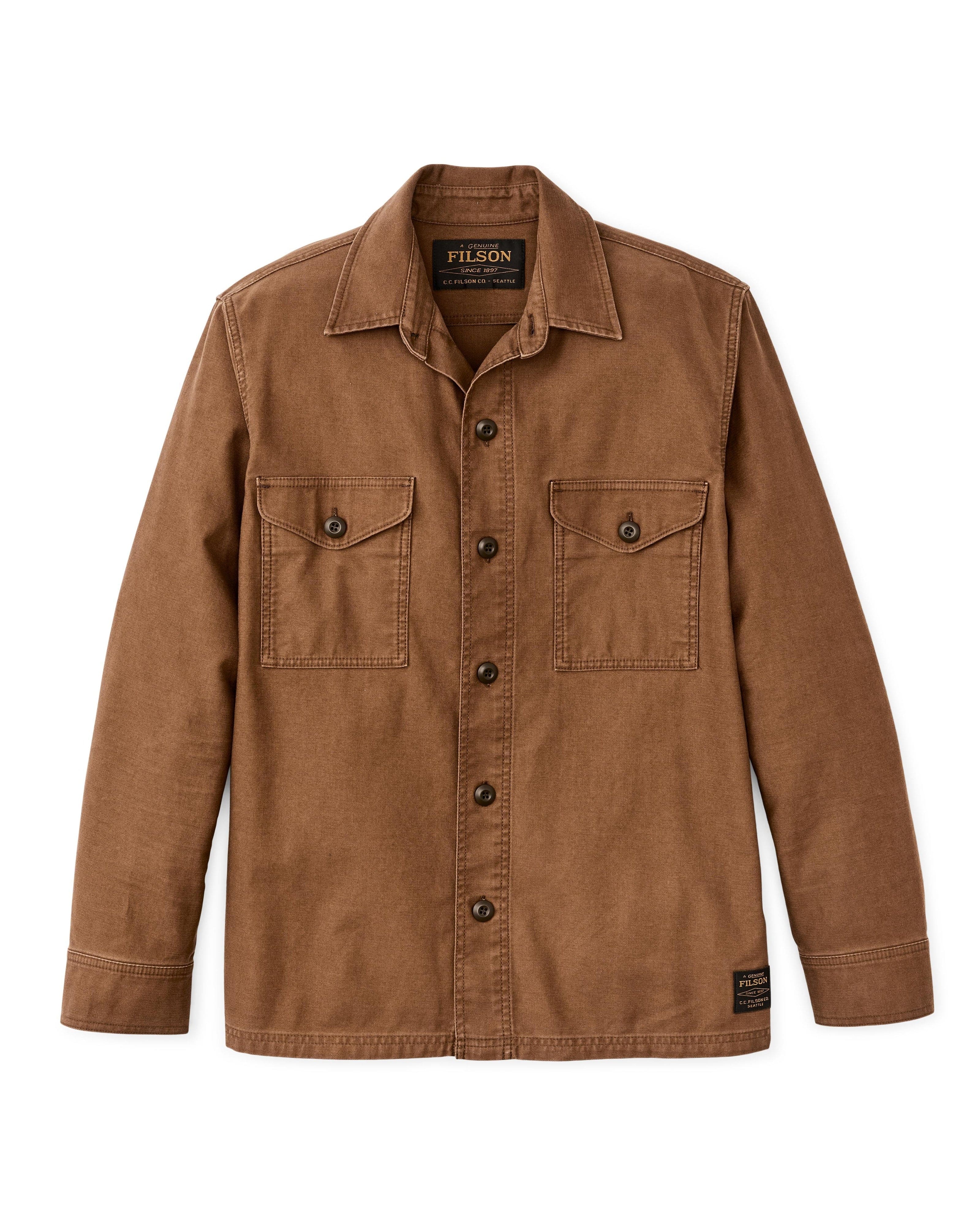 Filson Flannels & Overshirts LABRADOR BROWN / M Clarkston Jac-shirt