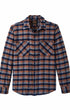 Filson Flannels & Overshirts NAVY / ORANGE / MULTI CHECK / S The Rangeland Flannel Shirt