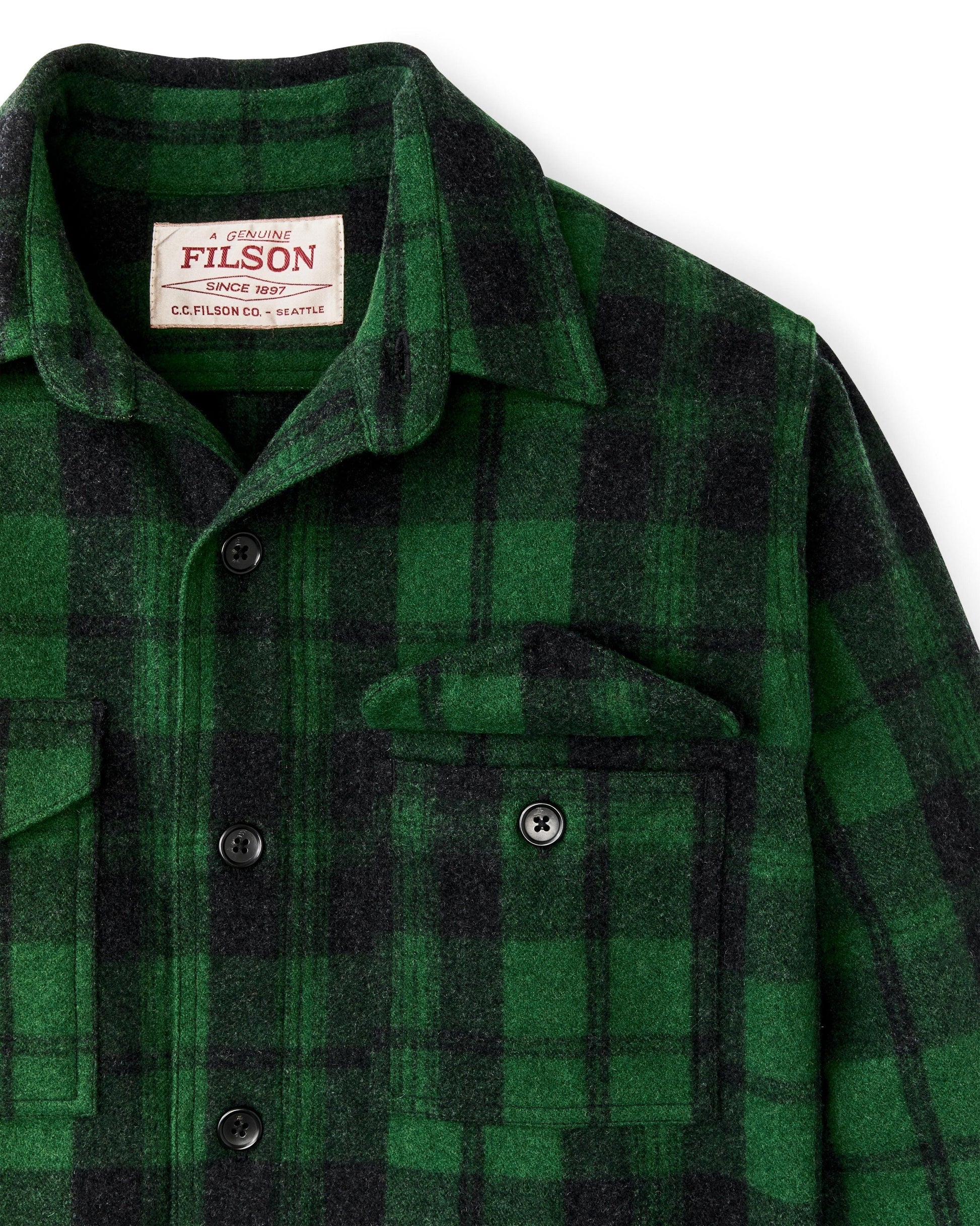 Filson Flannels & Overshirts Wool Jac-shirt