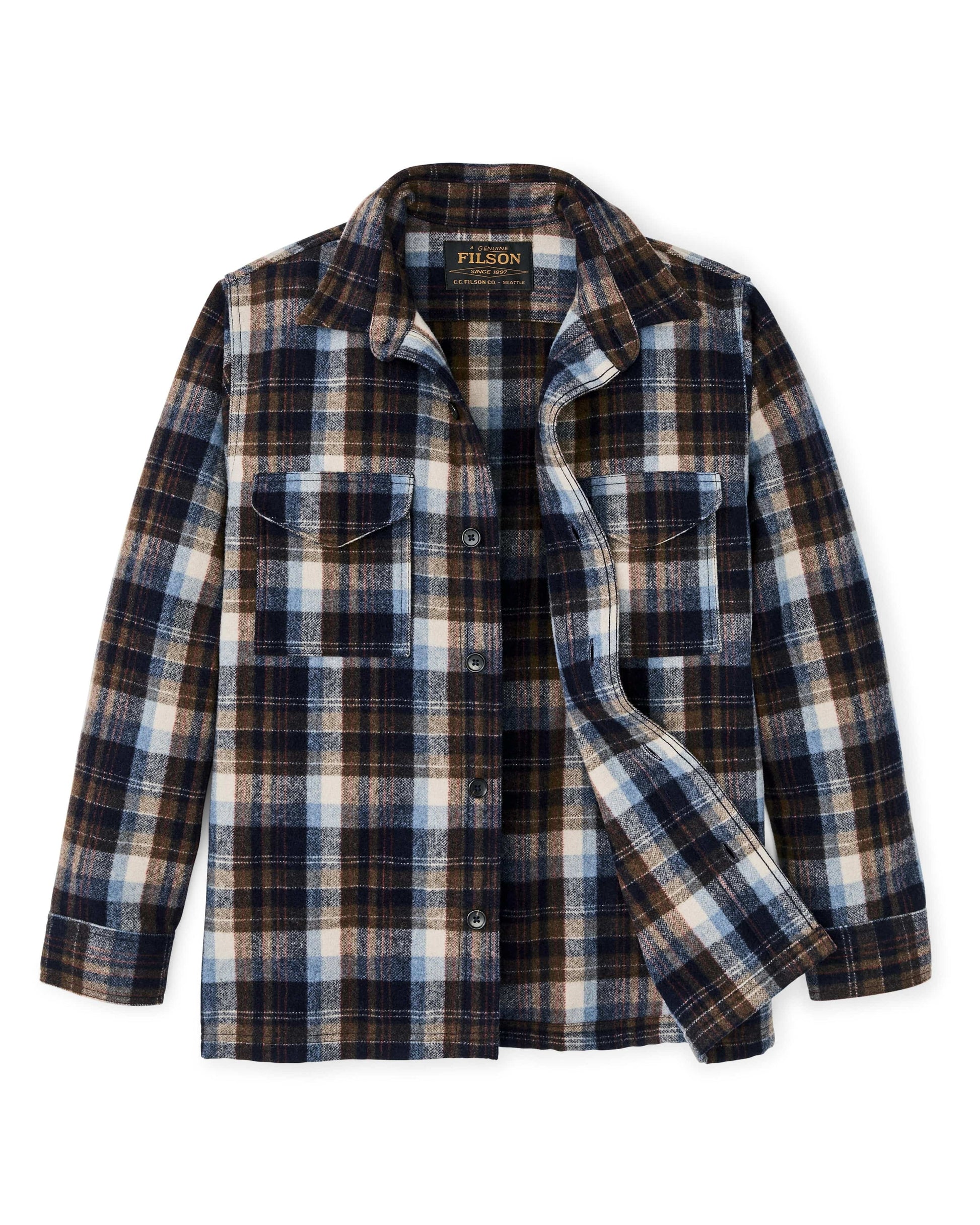 Filson Flannels & Overshirts Wool Jac-shirt