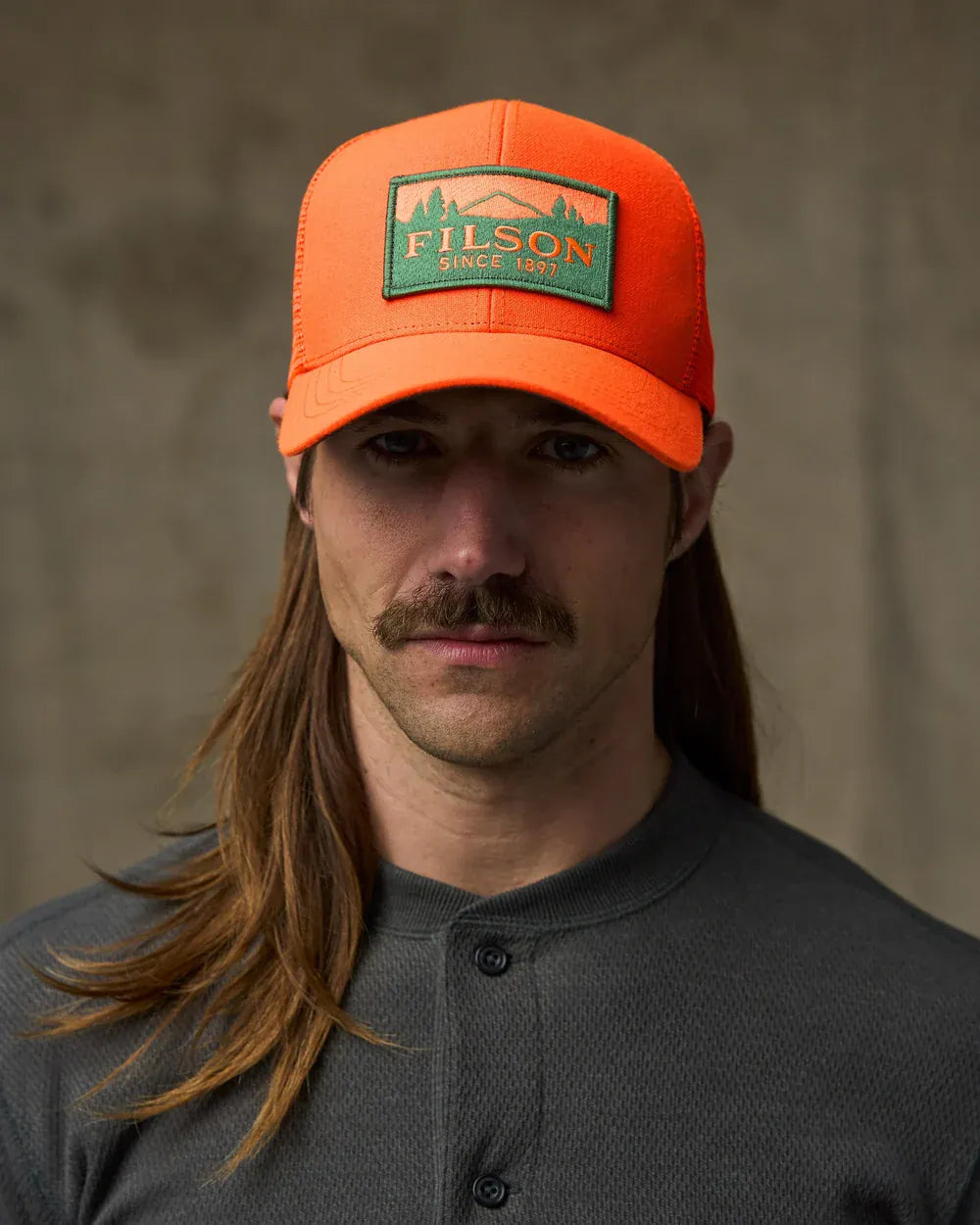 Filson Hats BLAZE ORANGE / OS Logger Mesh Cap