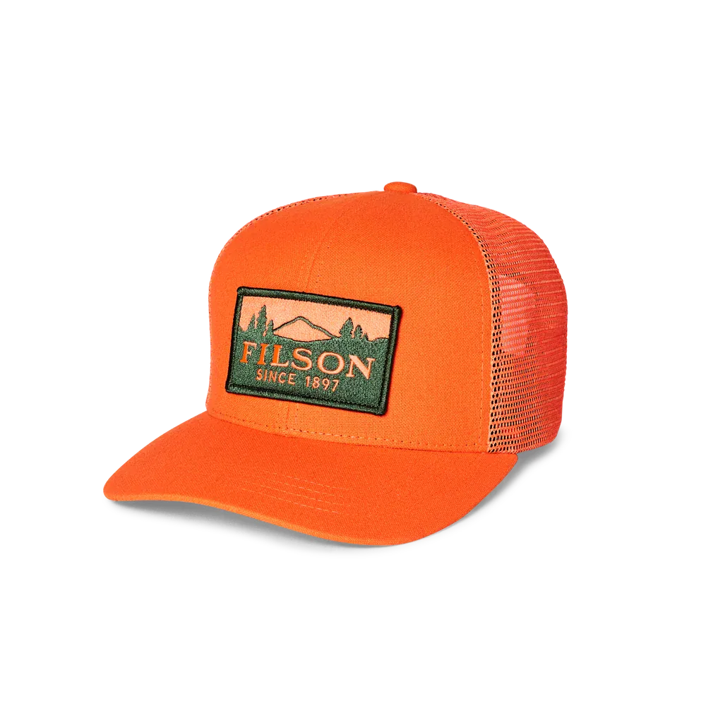 Filson Hats BLAZE ORANGE / OS Logger Mesh Cap