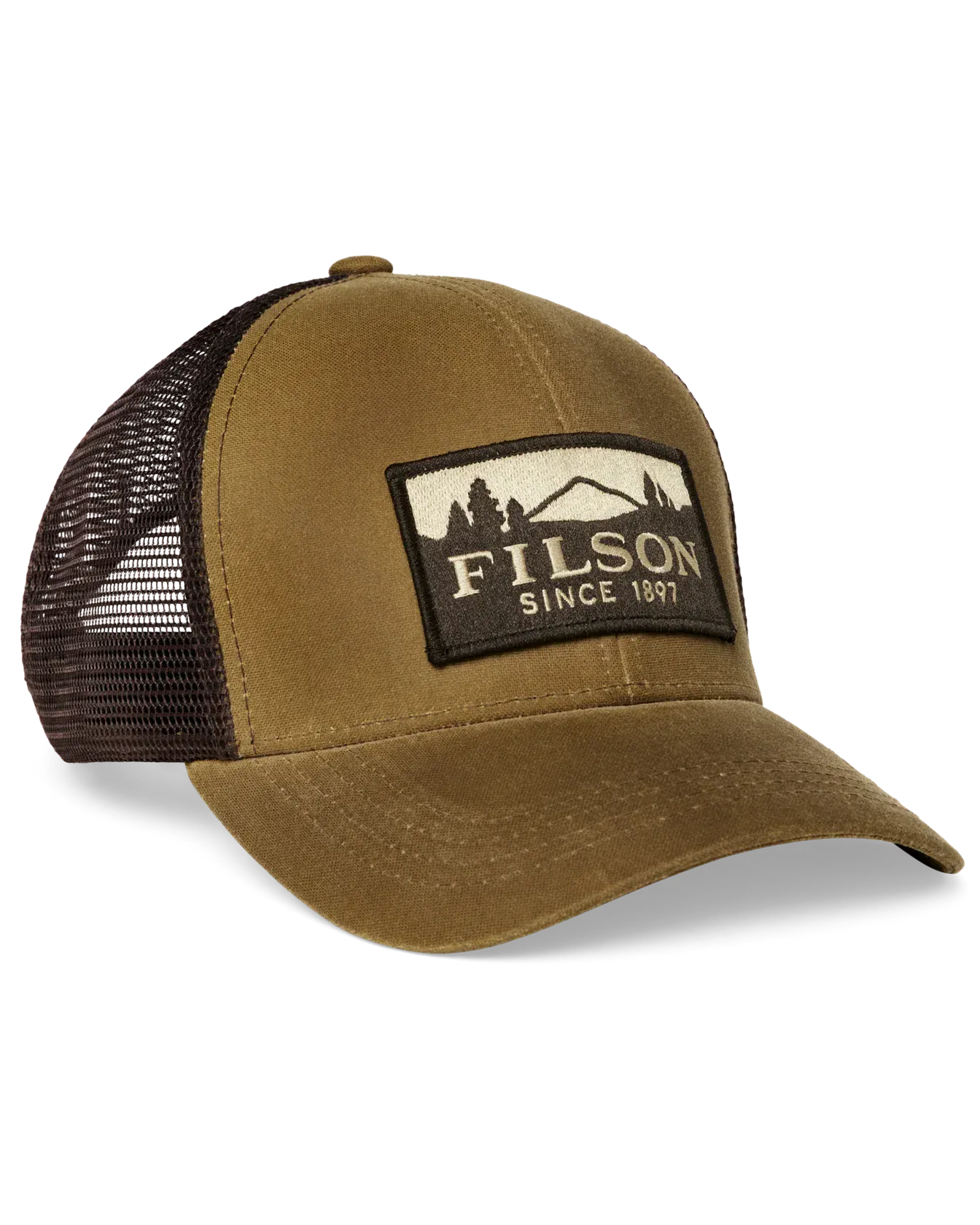 Filson Hats DARK TAN Logger Mesh Cap