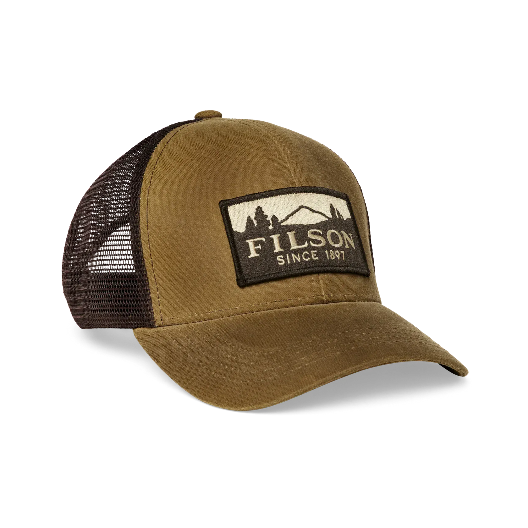 Filson Hats DARK TAN Logger Mesh Cap