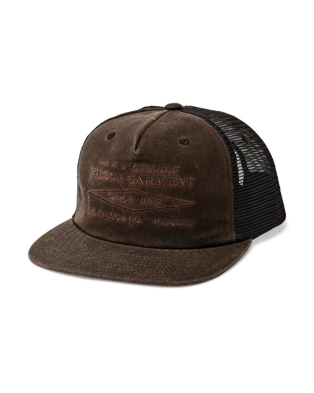 Filson Hats Diamond Trucker Mesh Cap
