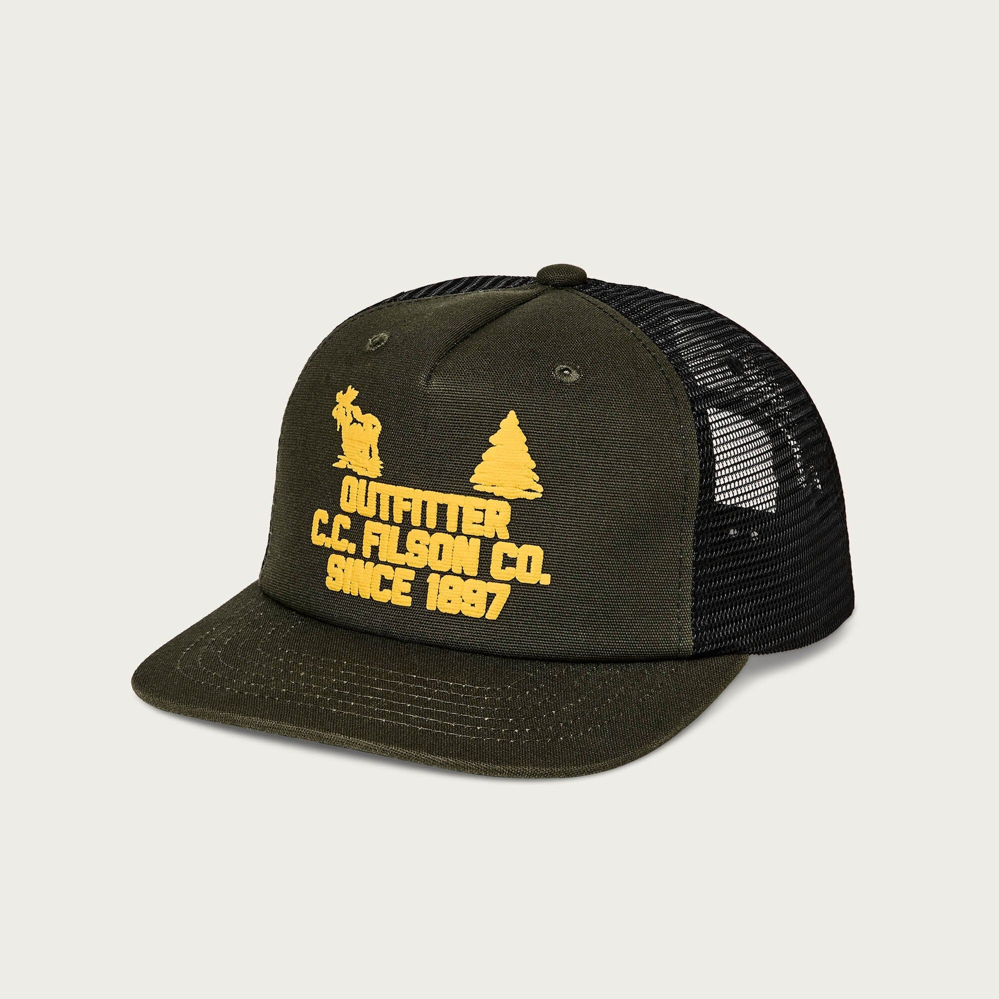 Filson Hats loden green / outfitter / OS Trucker Mesh Cap