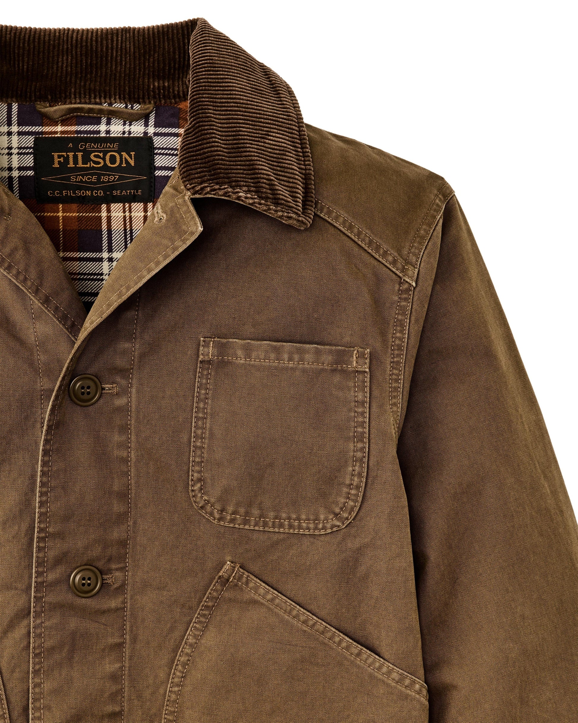 Filson Jackets Canvas Outfitter Jacket
