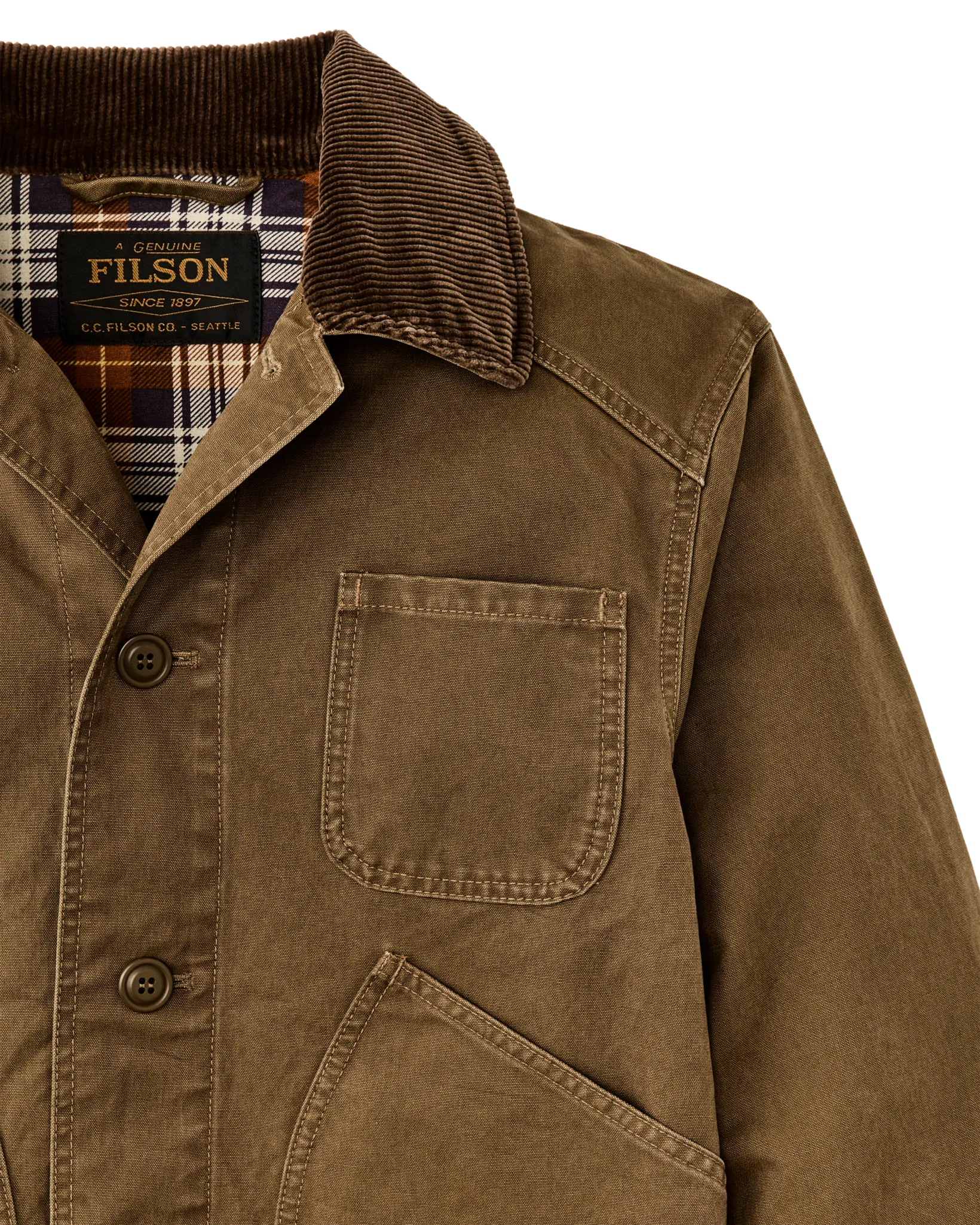 Filson Jackets Canvas Outfitter Jacket
