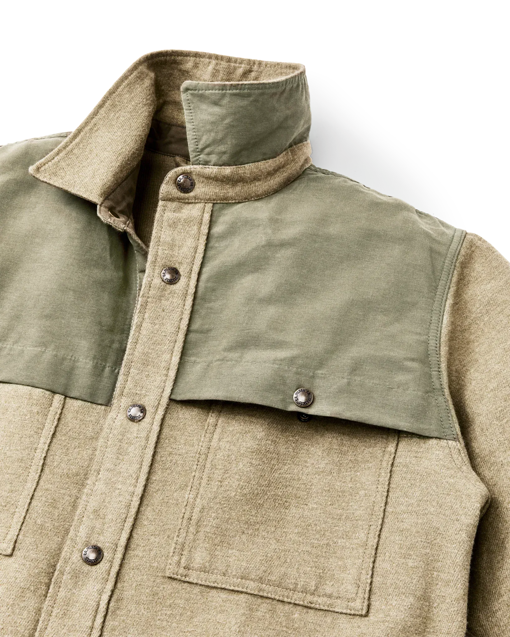 Filson Jackets Colchuck Forester Jac-shirt in Sage