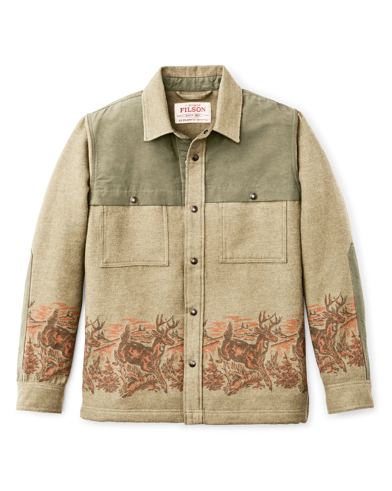 Filson Jackets Colchuck Forester Jac-shirt in Sage