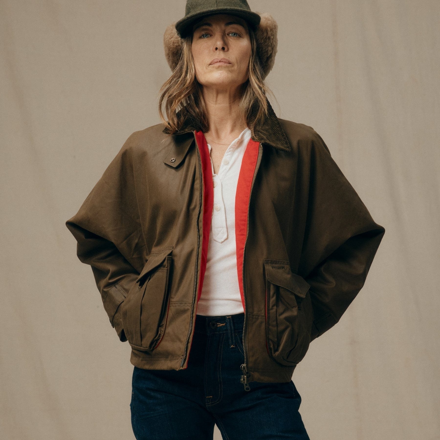 Filson Jackets DARK TAN / XL Women's Shelter Cloth Short Work Jacket