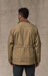 Filson Jackets Dry Wax Mile Marker Coat in Dark Beige