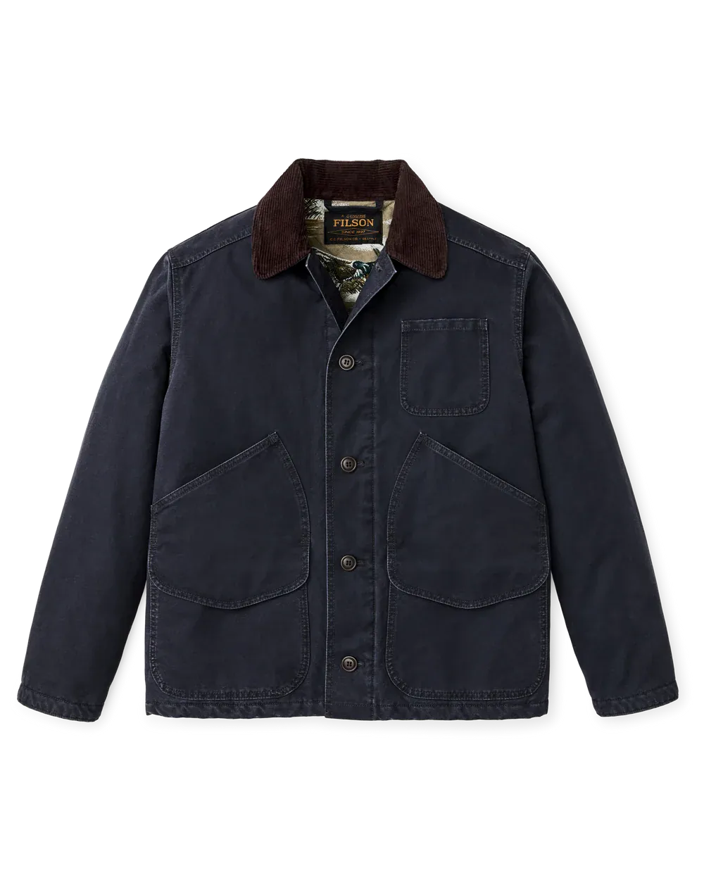 Filson Jackets Insulated Canvas Outfitter Jacket