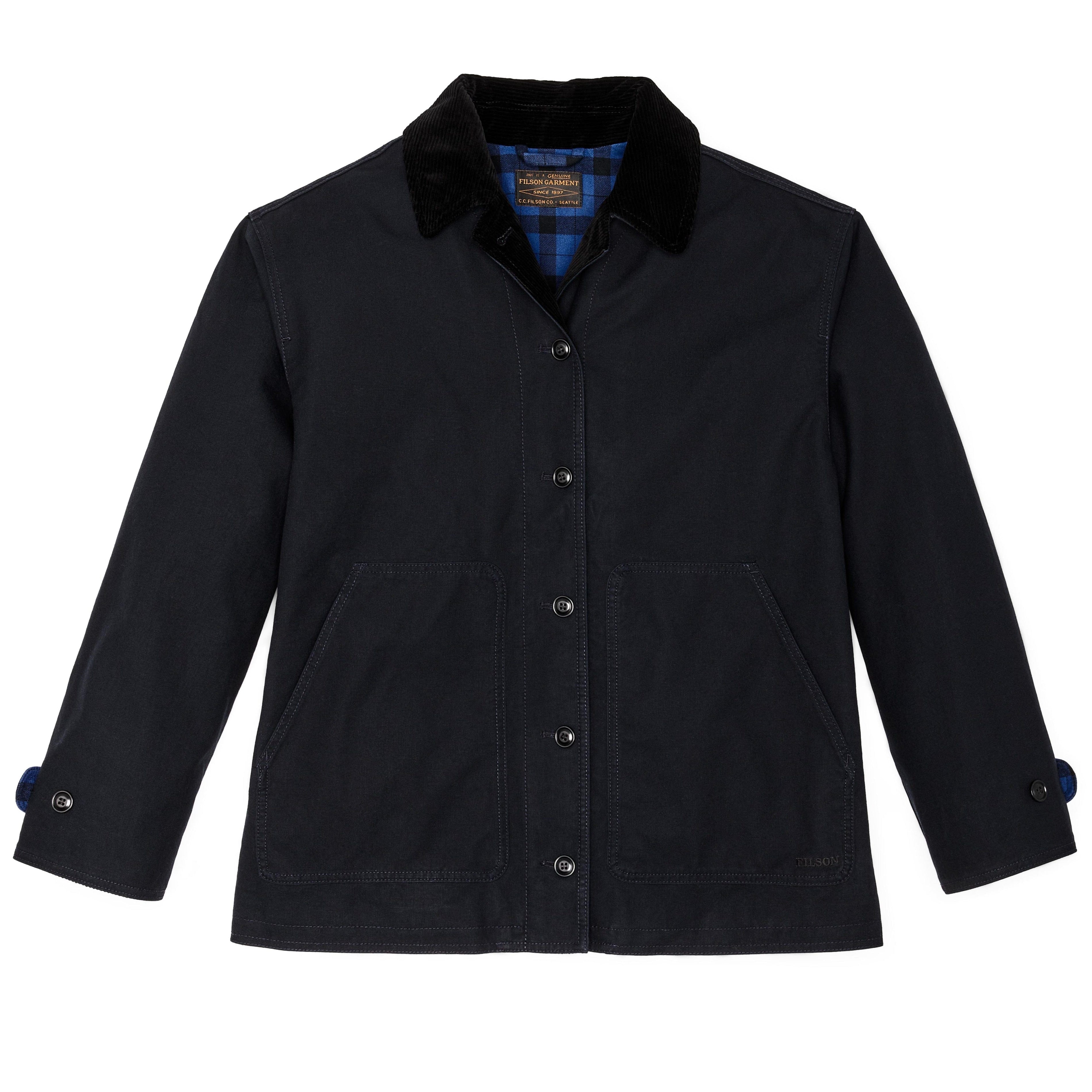 Filson Jackets NAVY / XS Women's Dry Tin Barn Coat