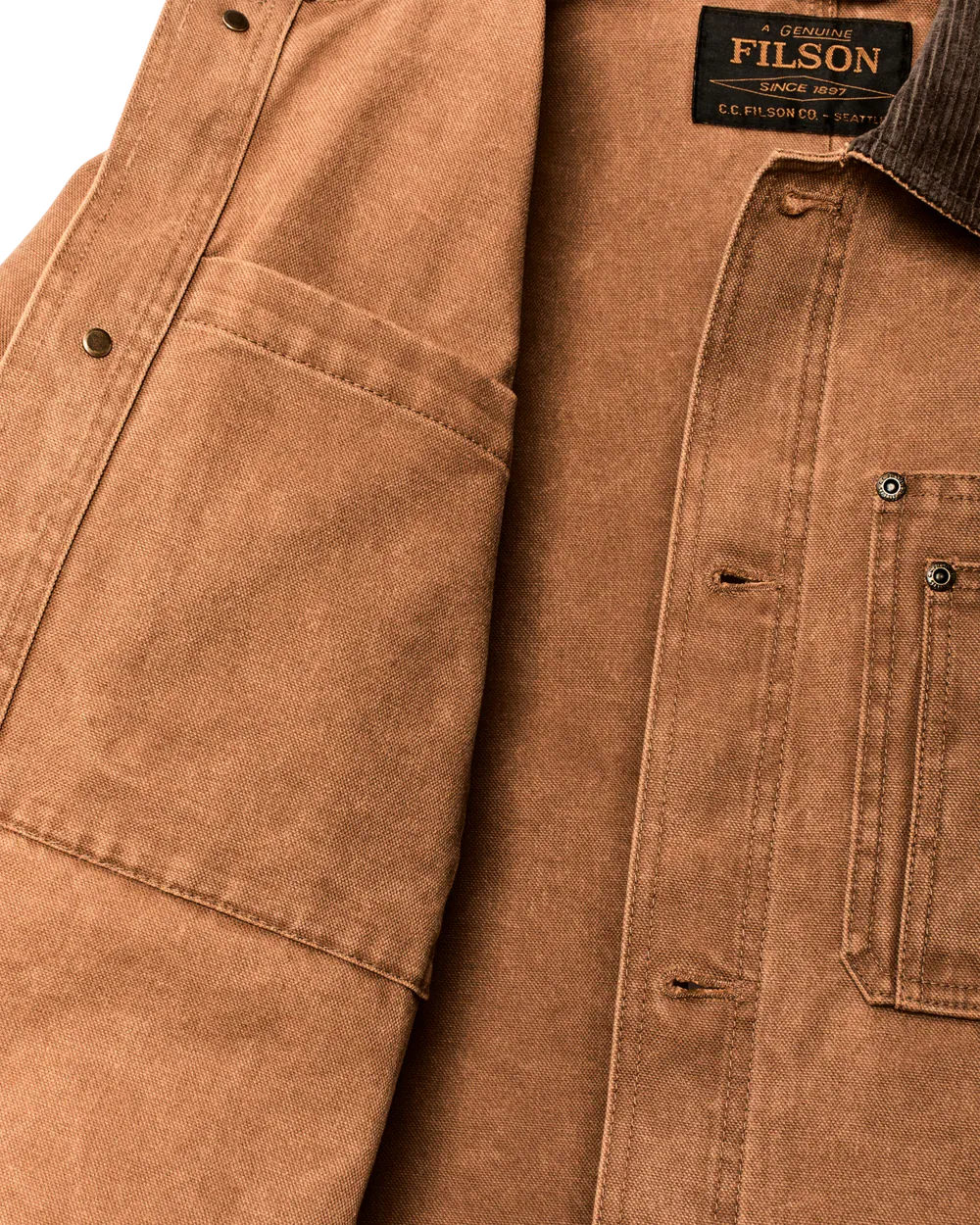 Filson Jackets Rustic Canvas Barn Coat