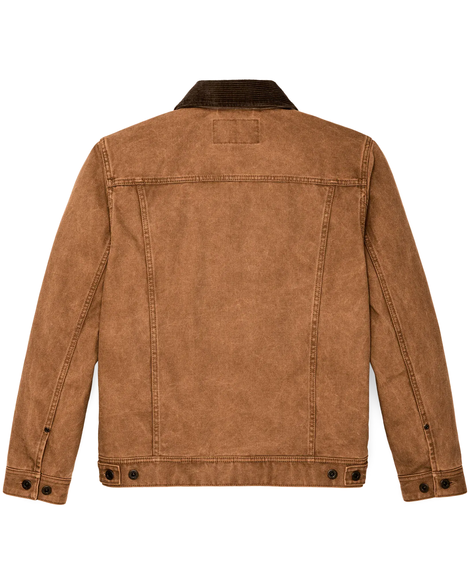 Filson Jackets Rustic Canvas Short Cruiser Jacket in Whiskey