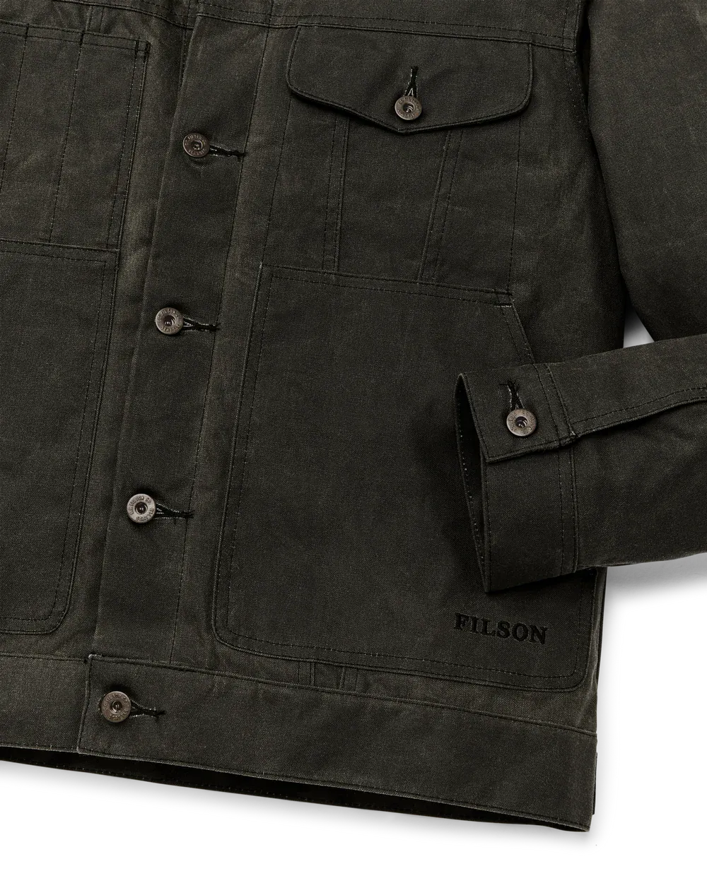 Filson Jackets Tin Cloth Short Lined Cruiser Jacket