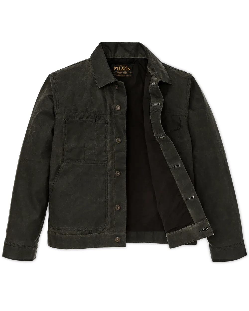 Filson Jackets Tin Cloth Short Lined Cruiser Jacket
