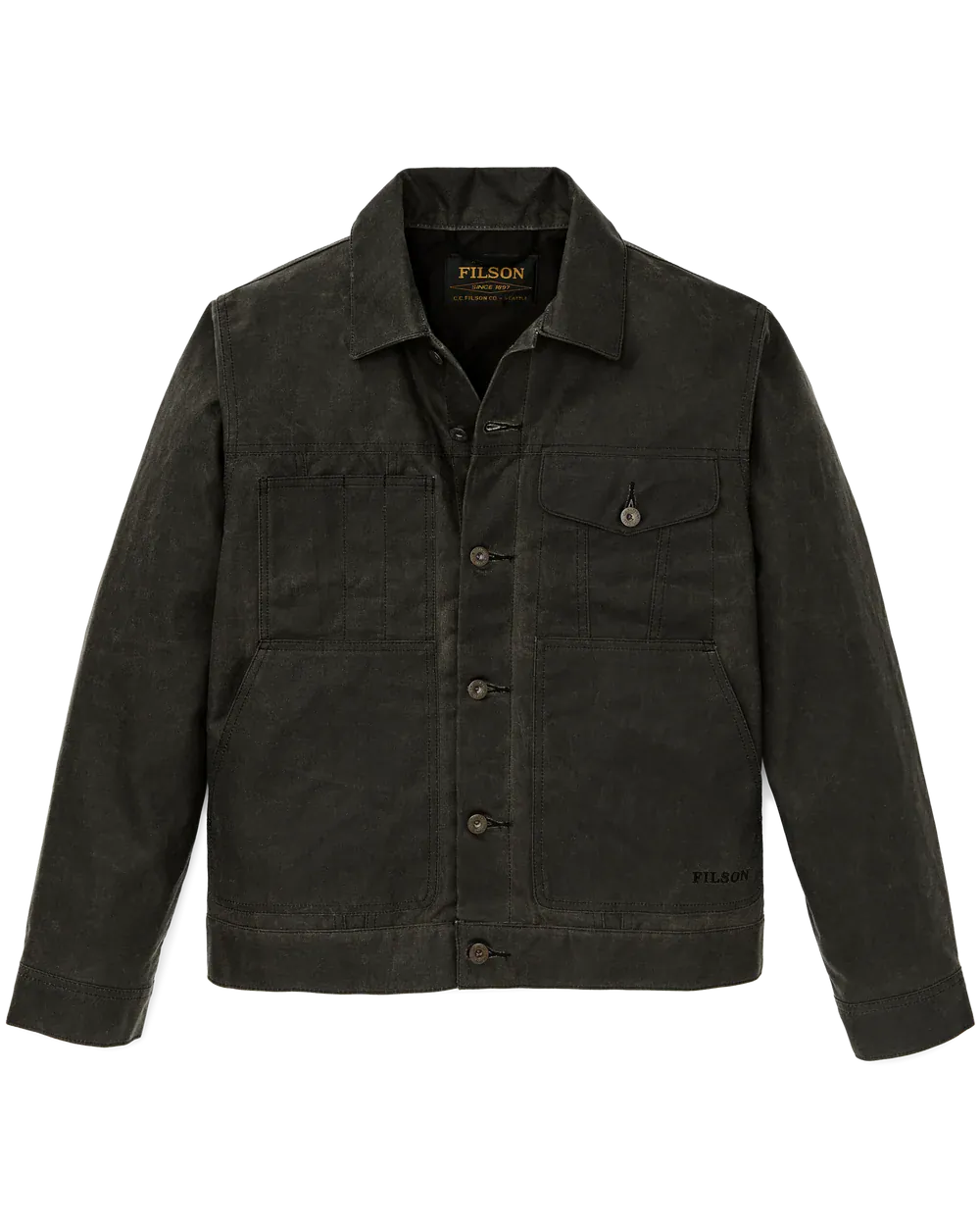 Filson Jackets Tin Cloth Short Lined Cruiser Jacket