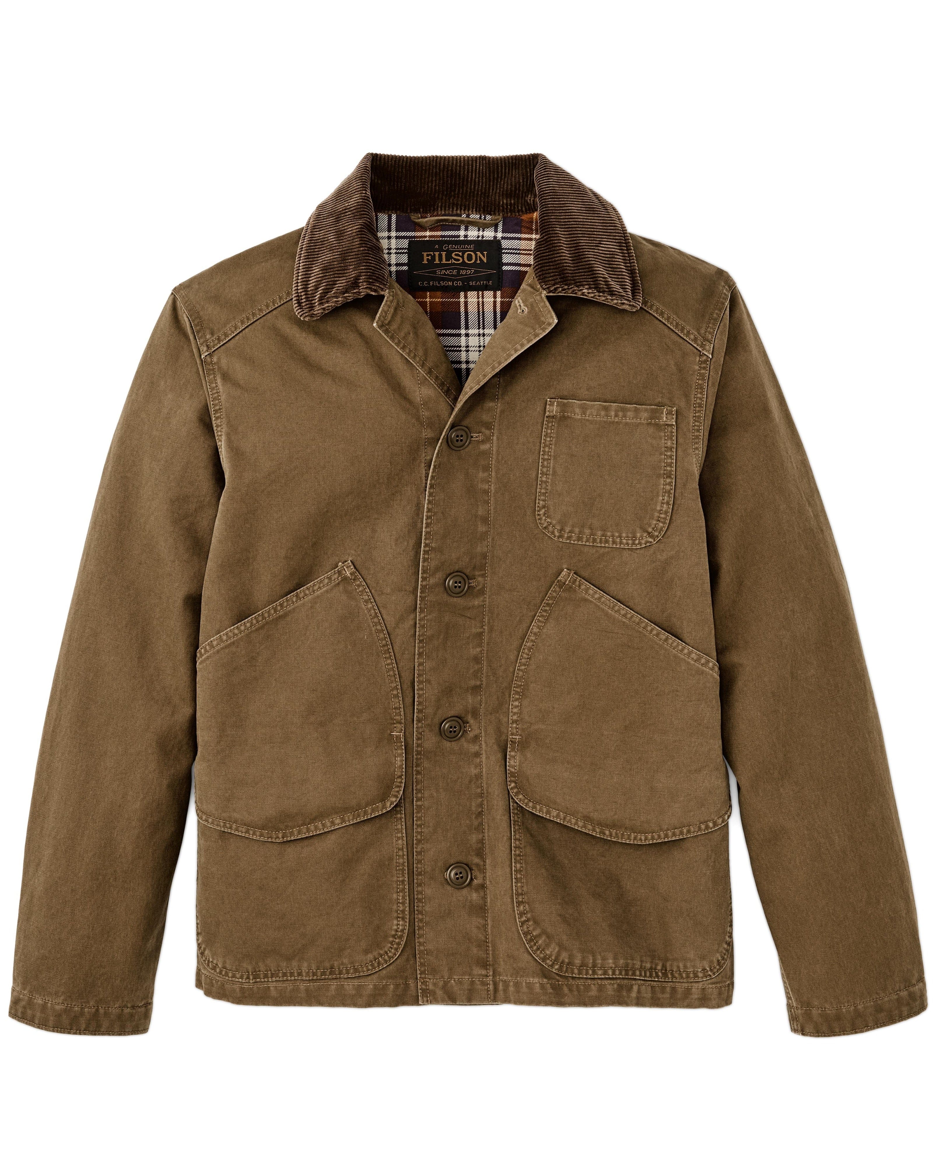 Filson Jackets TUNDRA SHRUB CAMO / M Canvas Outfitter Jacket