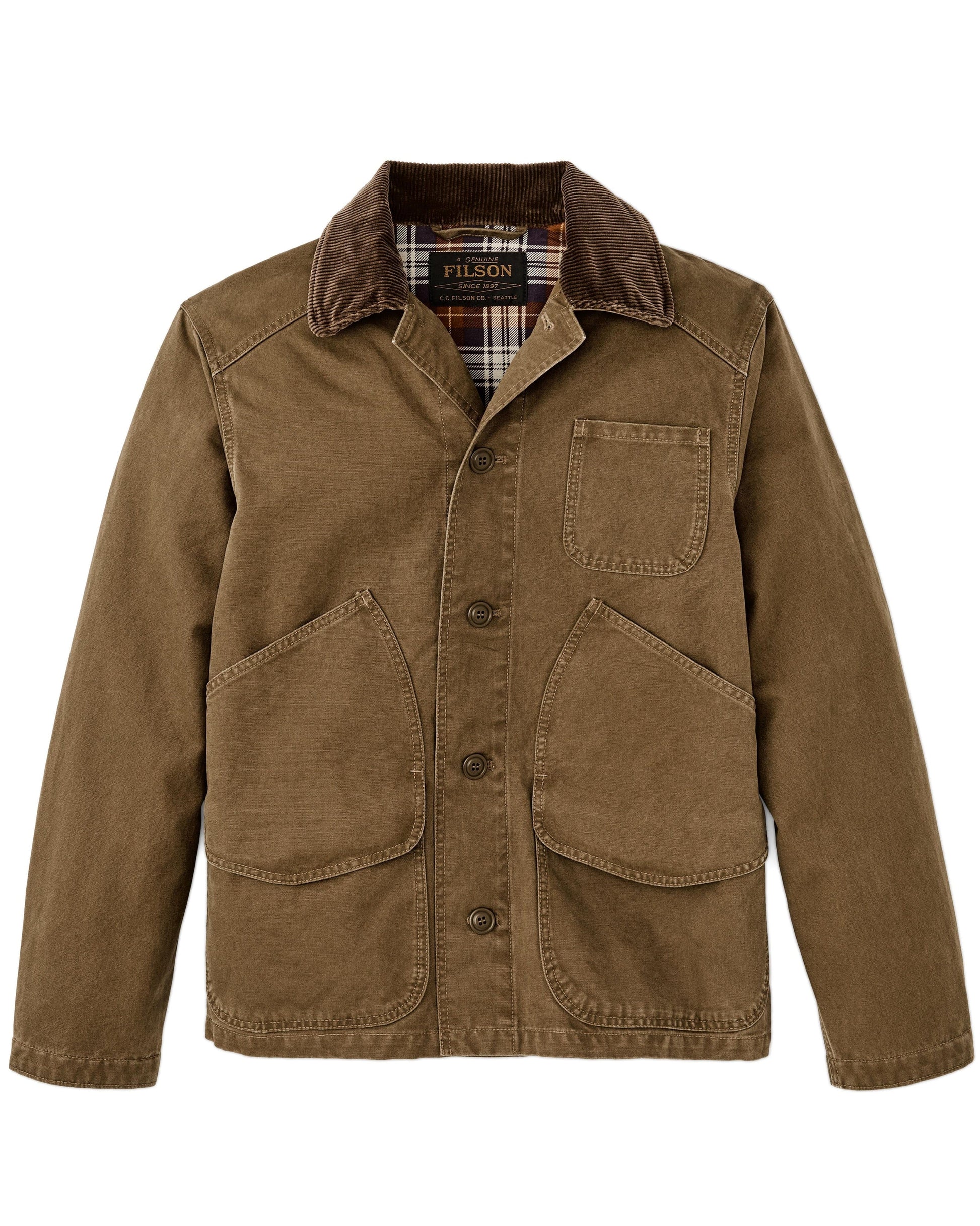Filson Jackets TUNDRA SHRUB CAMO / M Canvas Outfitter Jacket