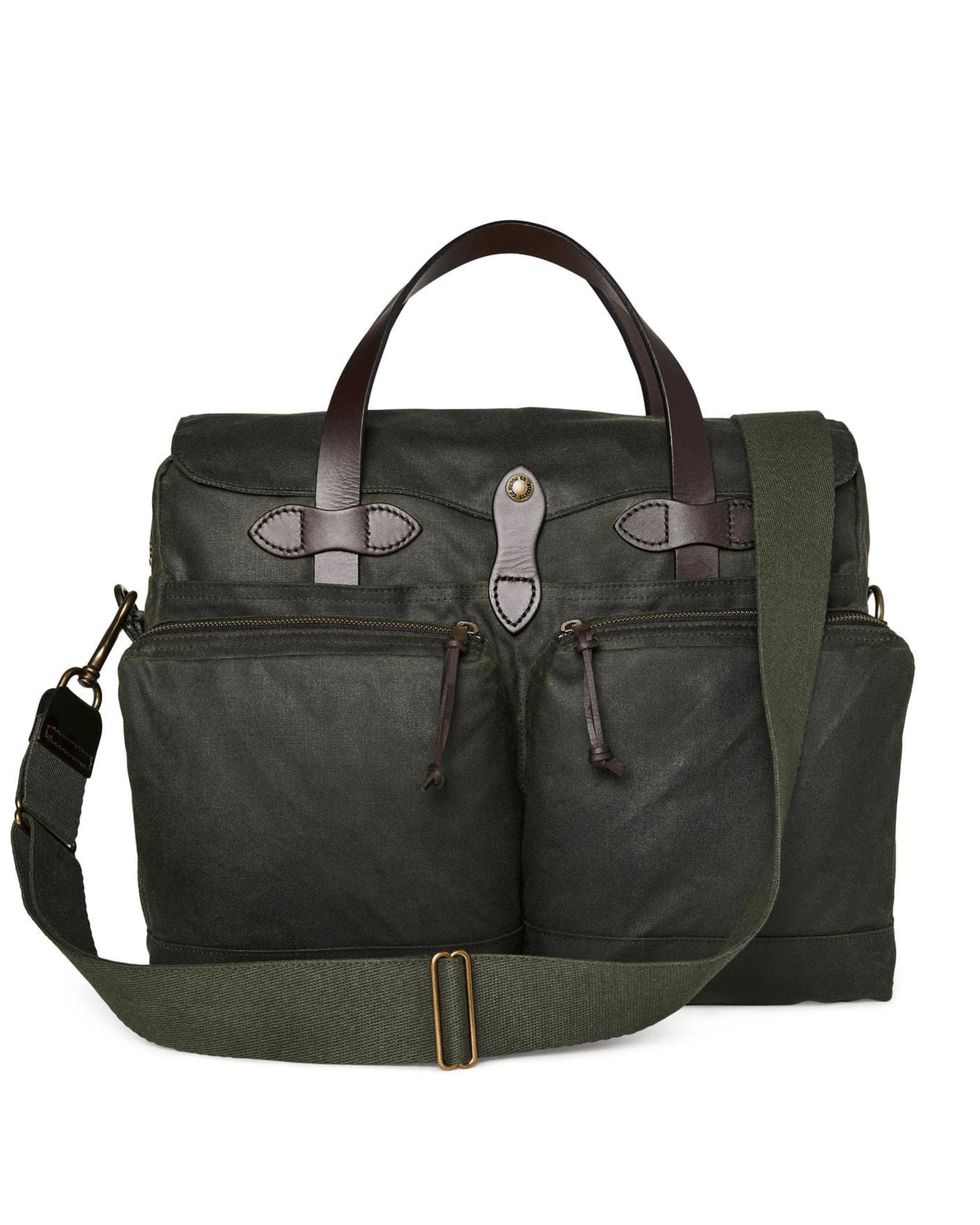 Filson Luggage 24 Hour Tin Cloth Briefcase