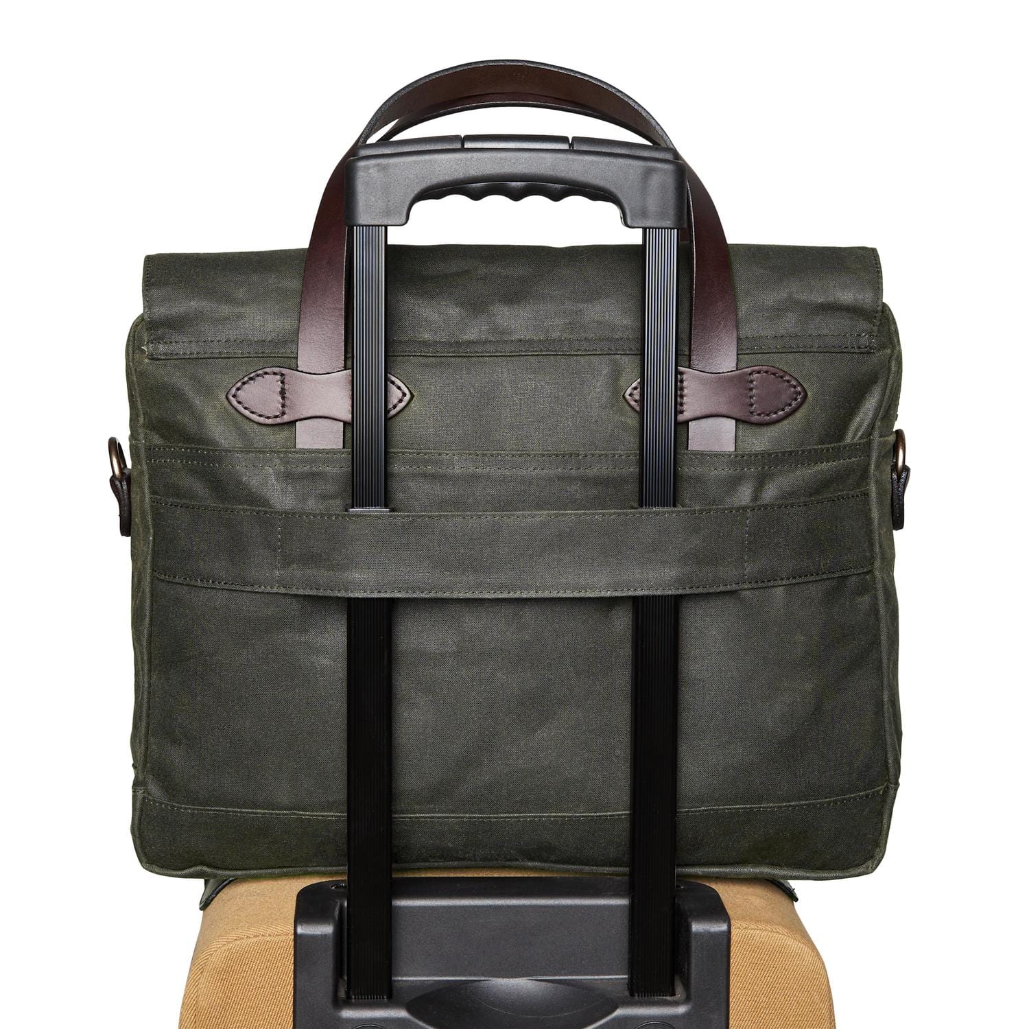 Filson 24 Hour Tin Cloth Briefcase Otter Green