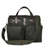 Filson Luggage 24 Hour Tin Cloth Briefcase- Otter Green