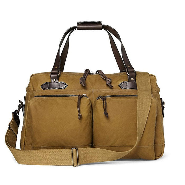 Filson Luggage 48 Hour Tin Cloth Duffle Bag- Dark Tan