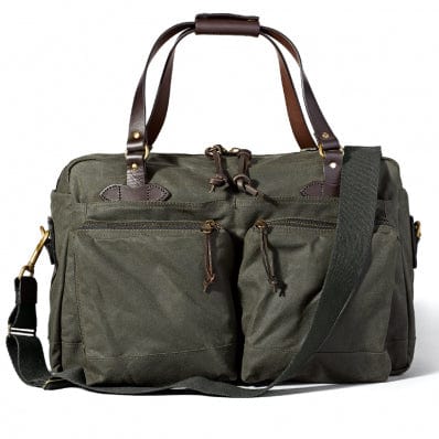 Filson Luggage 48 Hour Tin Cloth Duffle Bag- Otter Green