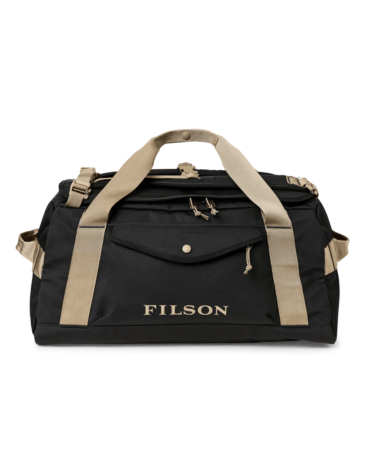 Filson All-weather 50l Waterproof Duffel Bag in Black