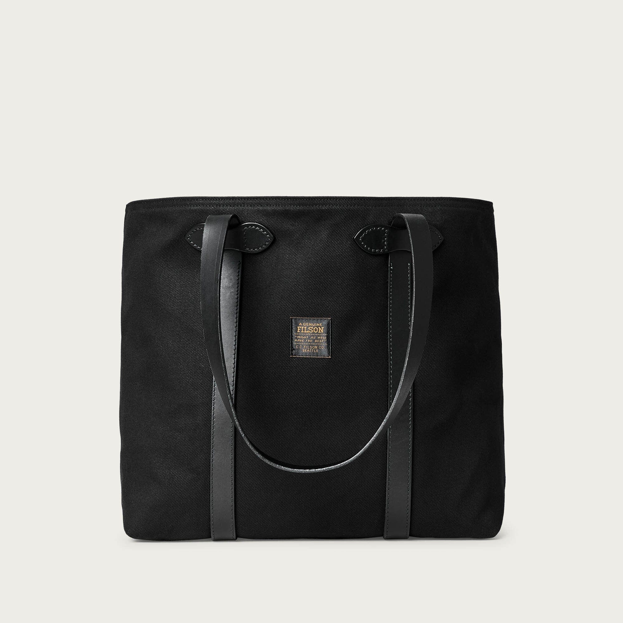 Filson Luggage black / One Size large open tote bag
