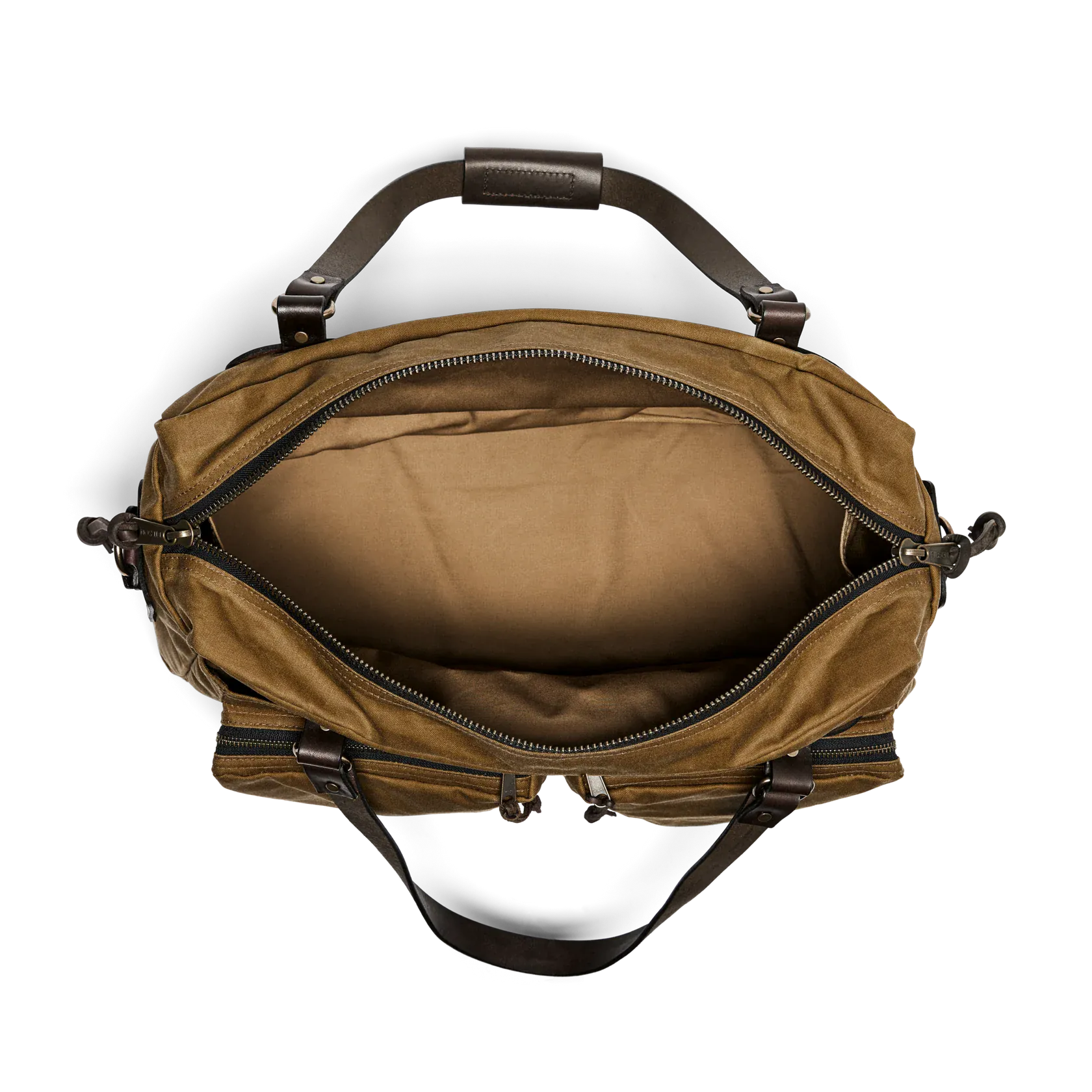 Filson Luggage DARK TAN 48 Hour Tin Cloth Duffle Bag