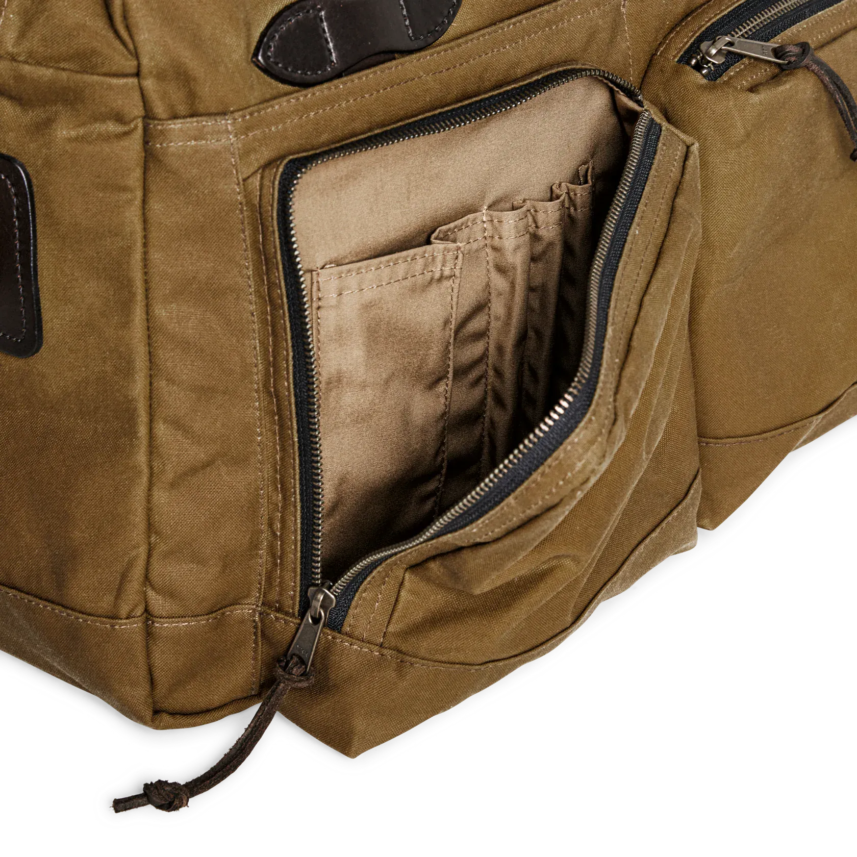 Filson Luggage DARK TAN 48 Hour Tin Cloth Duffle Bag