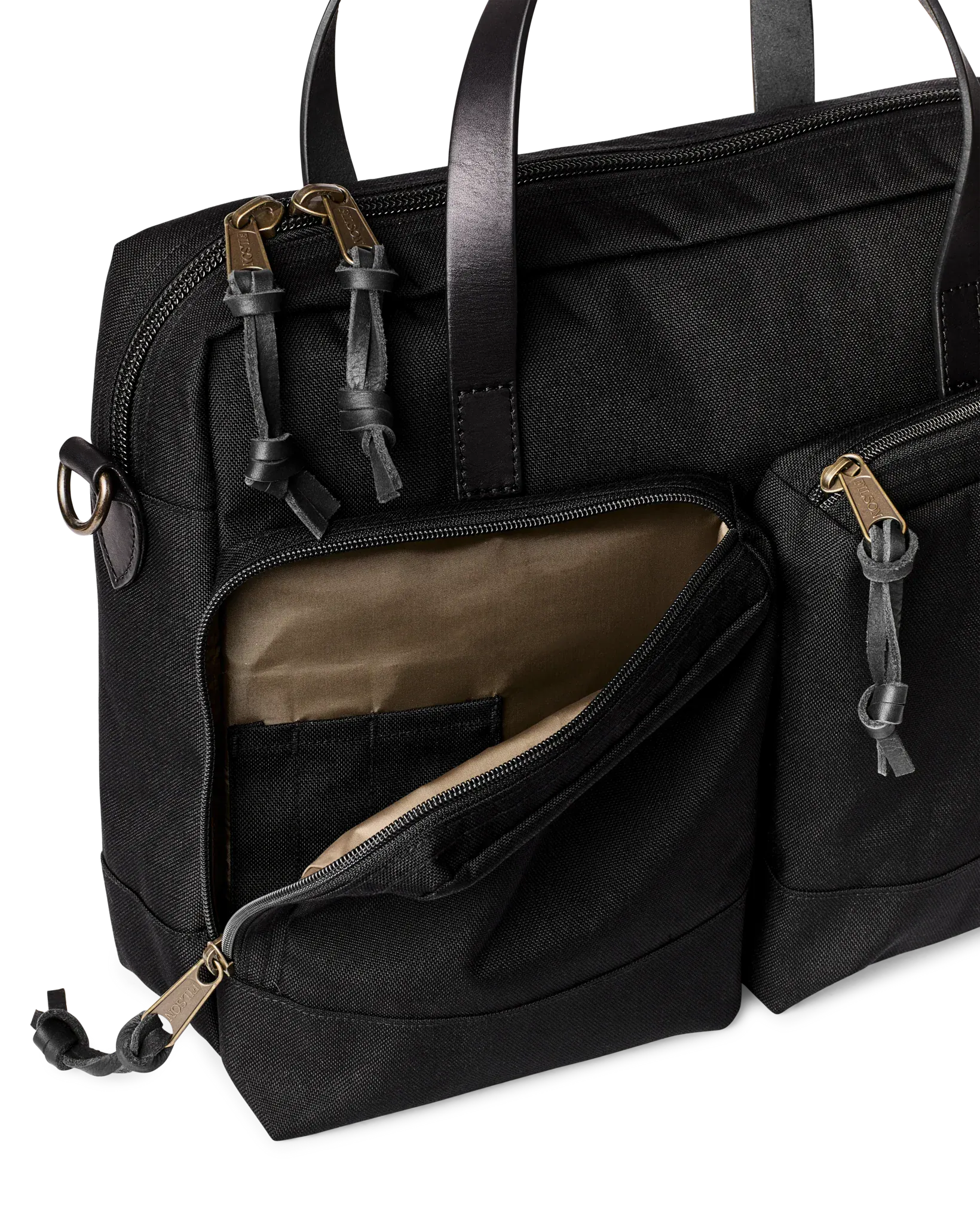 Filson Luggage Dryden Briefcase in Black