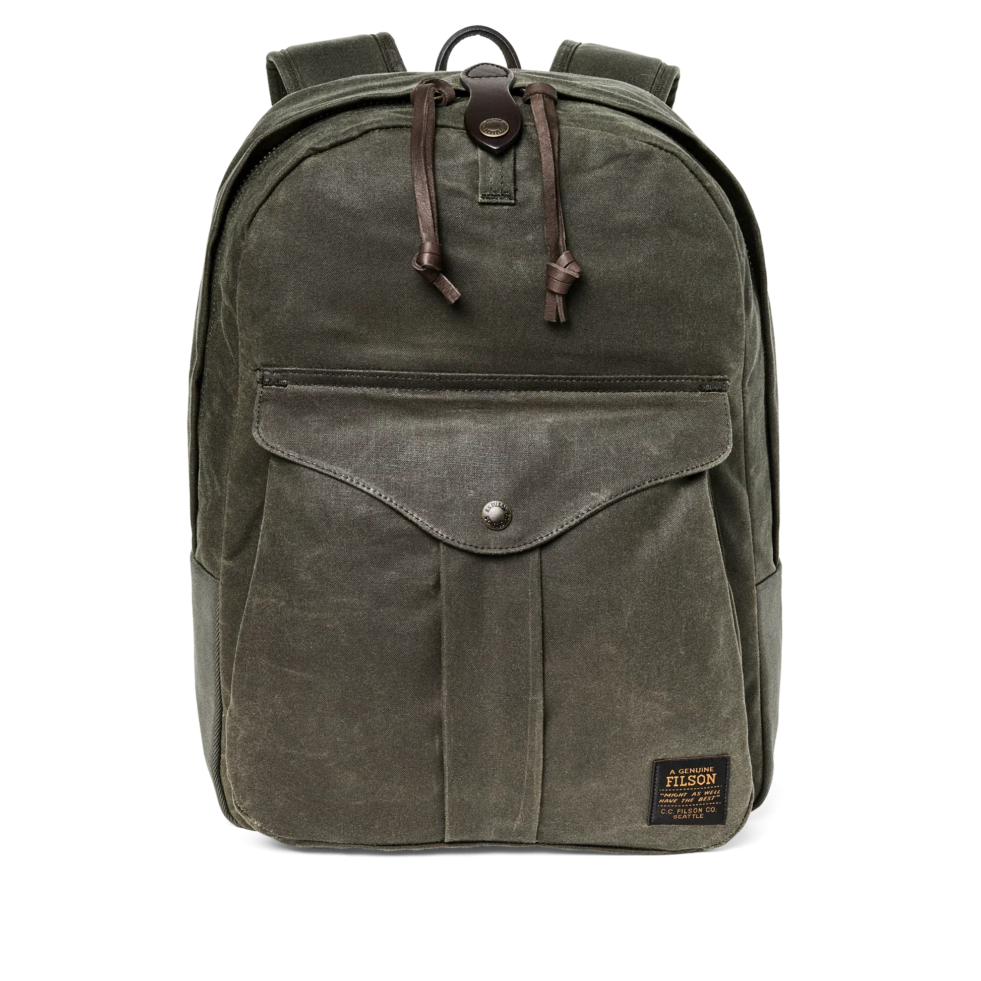 Filson Luggage Journeyman Backpack in Otter Green
