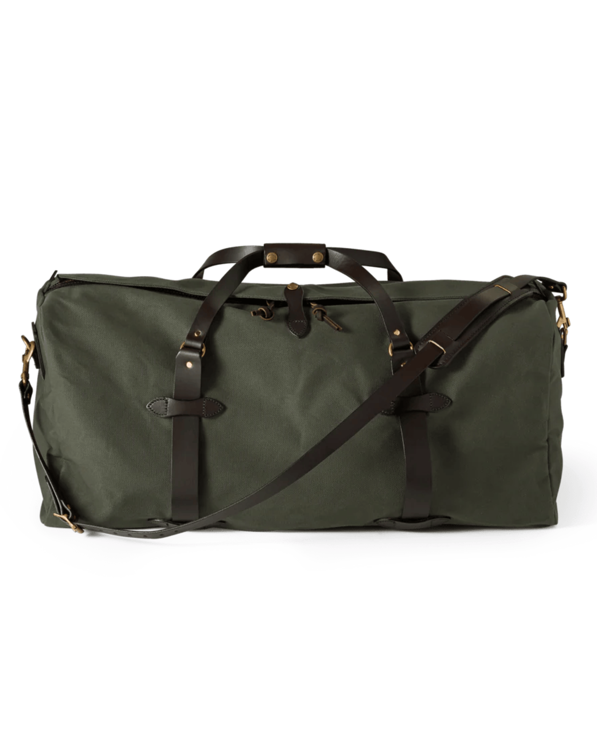 Filson Luggage Large Rugged Twill Duffel in Otter Green