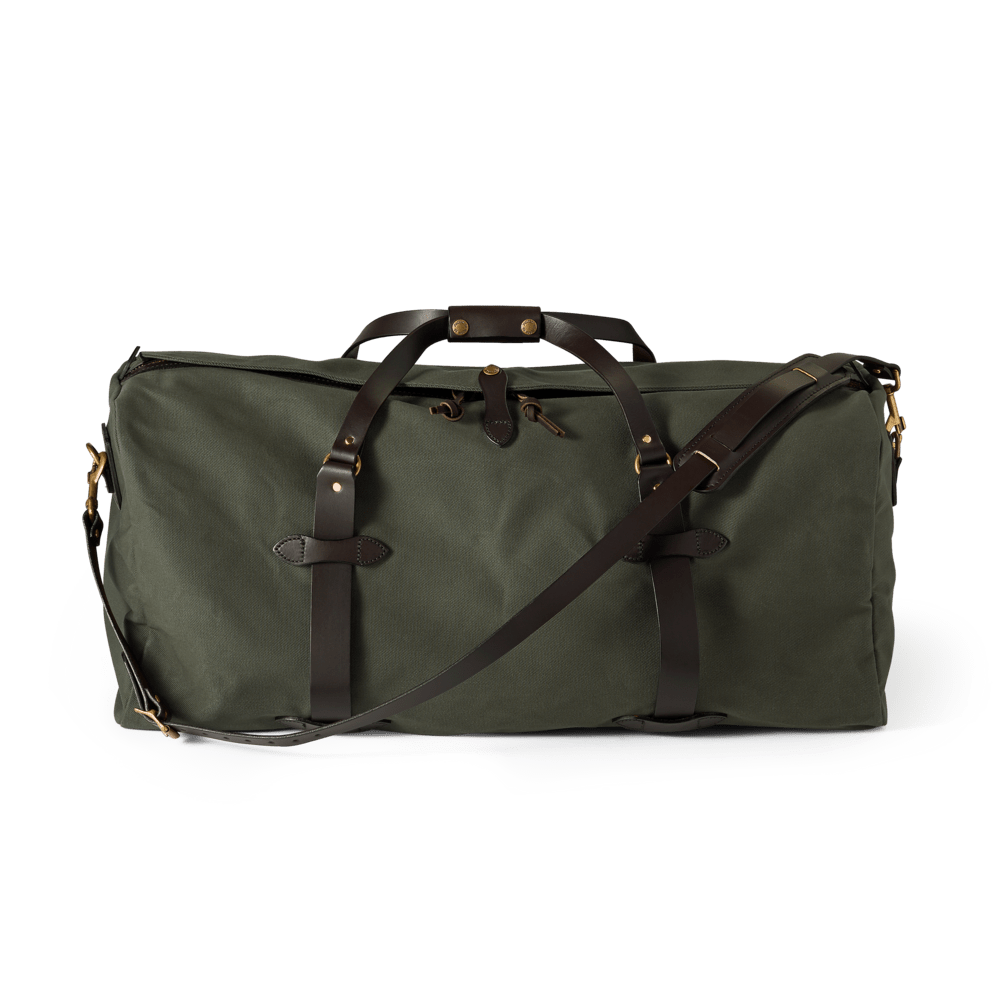 Filson Luggage Large Rugged Twill Duffel- Otter Green