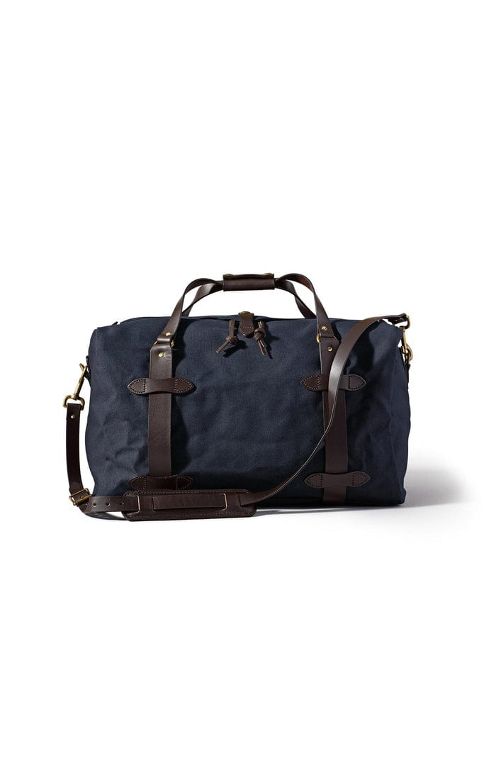Filson Luggage Medium Rugged Twill Duffle- Navy
