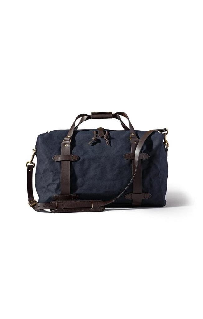 Medium Rugged Twill Duffle- Navy