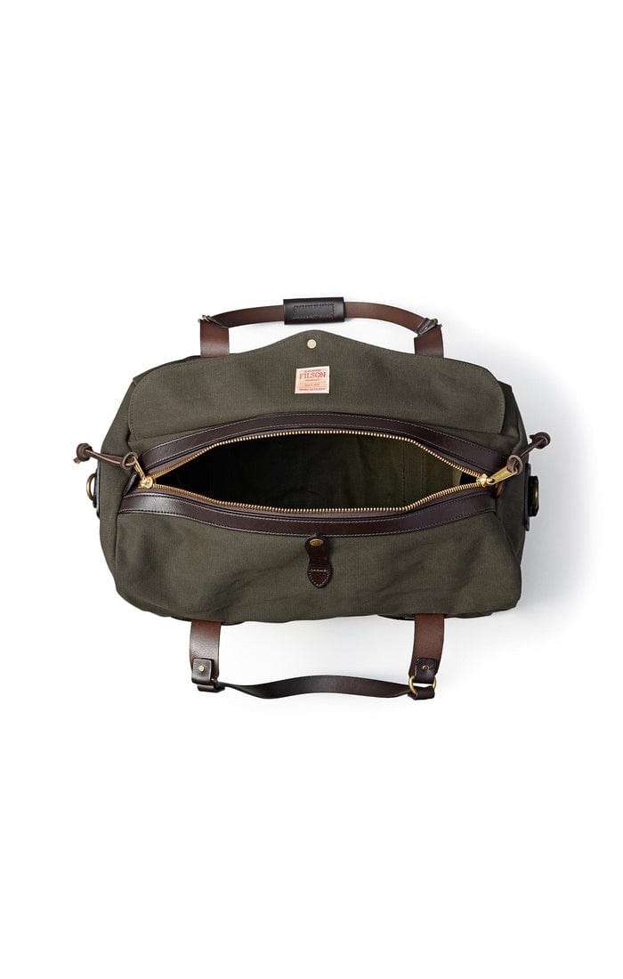 Filson Luggage Medium Rugged Twill Duffle- Otter Green