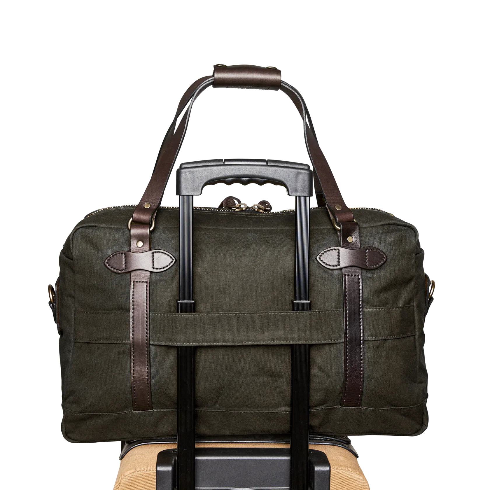 Filson Luggage OTTER GREEN 48 Hour Tin Cloth Duffle Bag