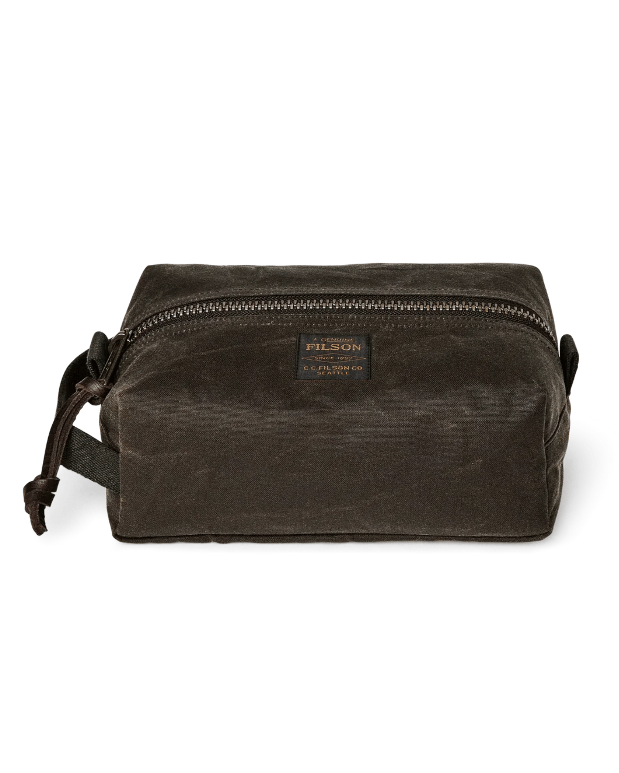 Filson Luggage OTTER GREEN Tin Cloth Toiletry Bag