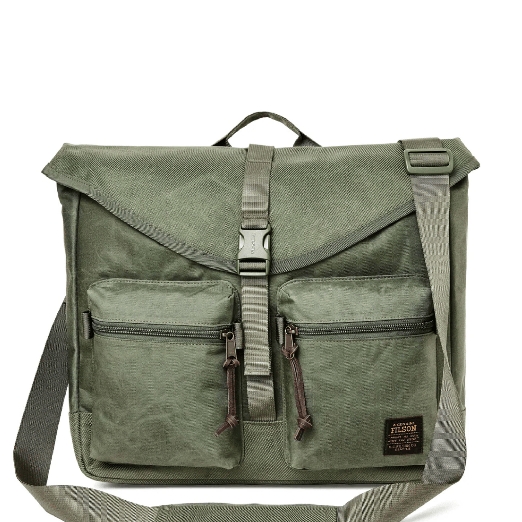 〈新品 FILSON Surveyor Messenger Bag　高級ポーチ付 Filson Surveyor Messenger Back- Service Green – M. Dumas and Sons