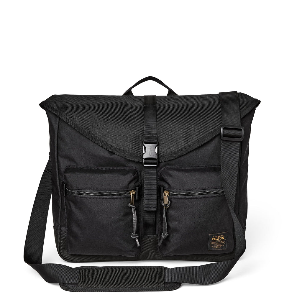 Filson Luggage Surveyor Messenger Bag- Black