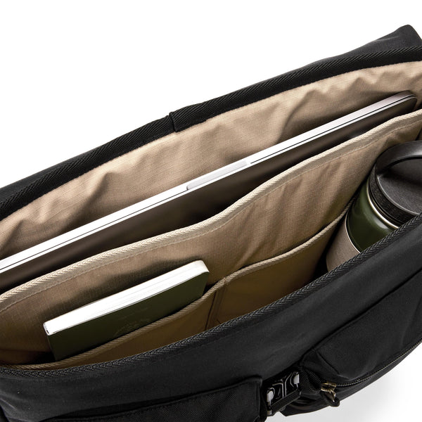 Filson Luggage Surveyor Messenger Bag- Black