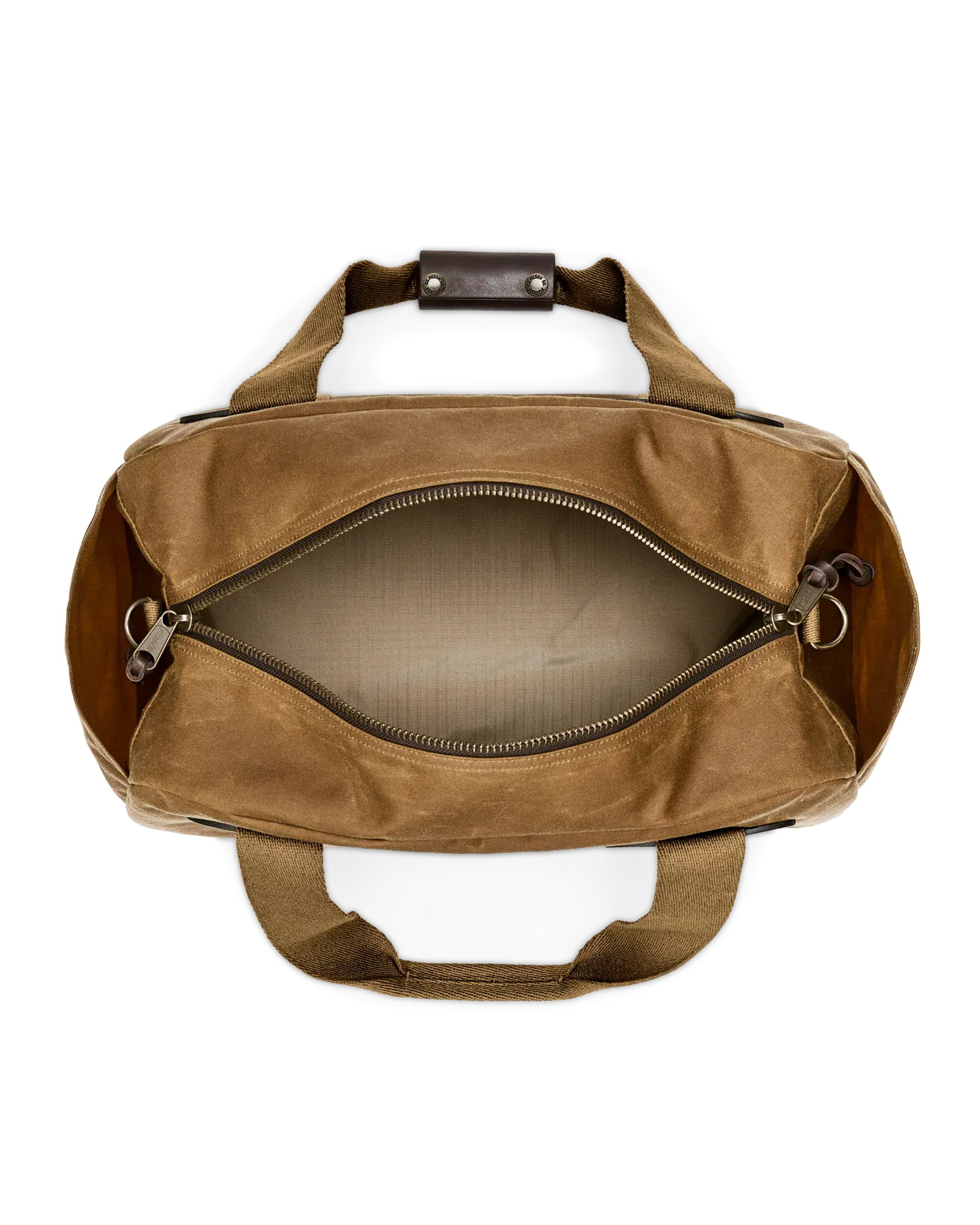 Filson Luggage TAN Small Tin Cloth Duffel Bag